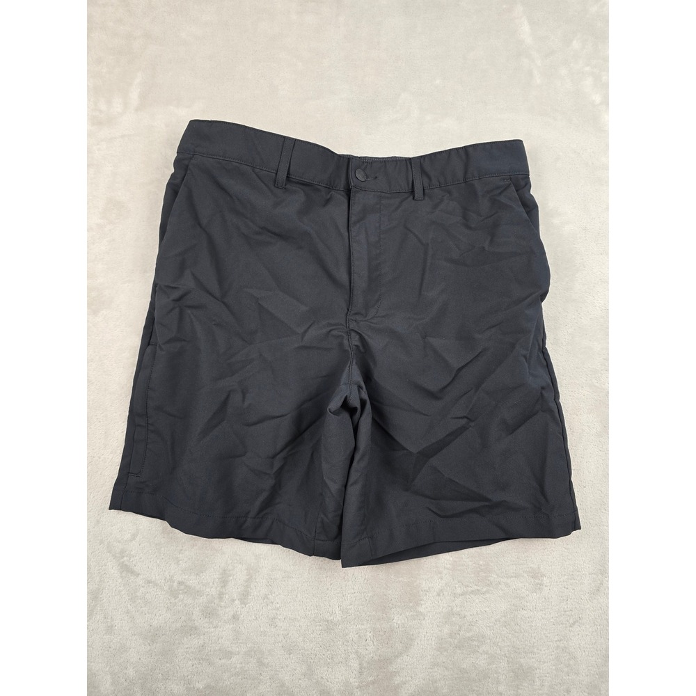 Gerry Tech Shorts Mens 36 Black Outdoor Hiking Stretch Cargo Zip Pocket